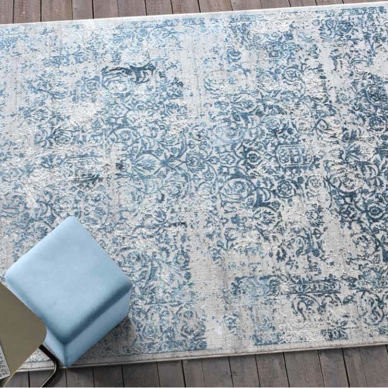 Artekko Gils Υφασμάτινο Μπλε Vintage Χαλί (160x230)cm