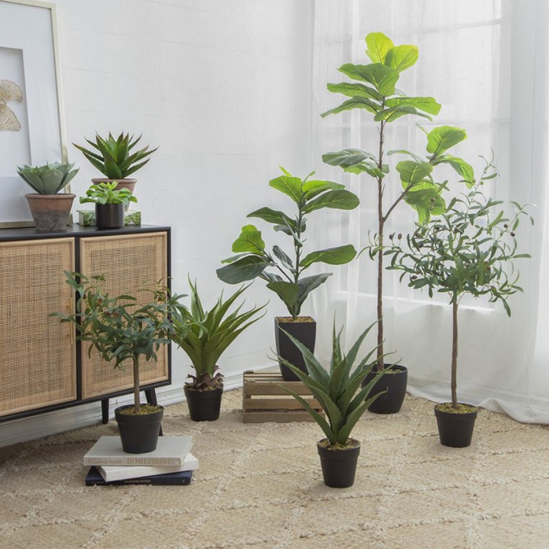 Artekko Olive Τεχνητό Φυτό Ελιά Σε Γλάστρα (44x40x108)cm