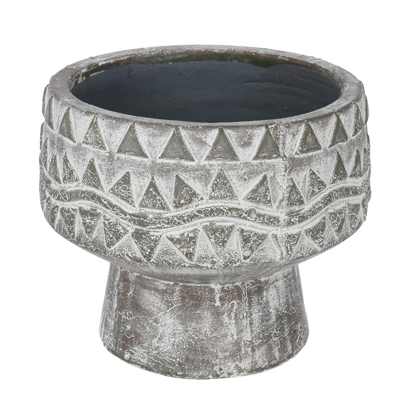 Artekko Cement Γκρι Κασπώ από Τερακότα (25x25x20.5)cm