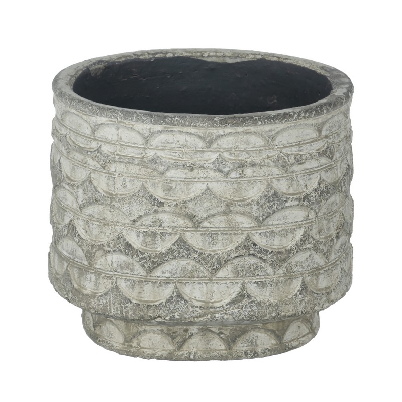 Artekko Cement Γκρι Κασπώ από Τερακότα (20x20x16.5)cm