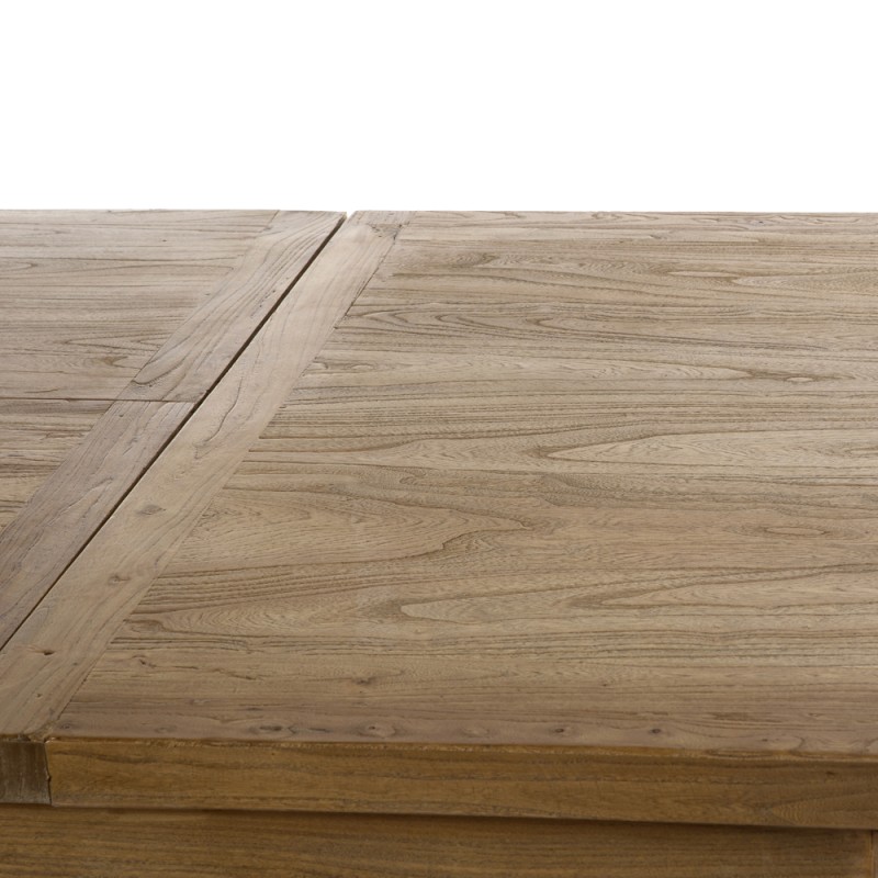 Artekko Τραπέζι τραπεζαρίας ανοιγόμενο από ξύλο μασίφ (200/280x100x78)cm