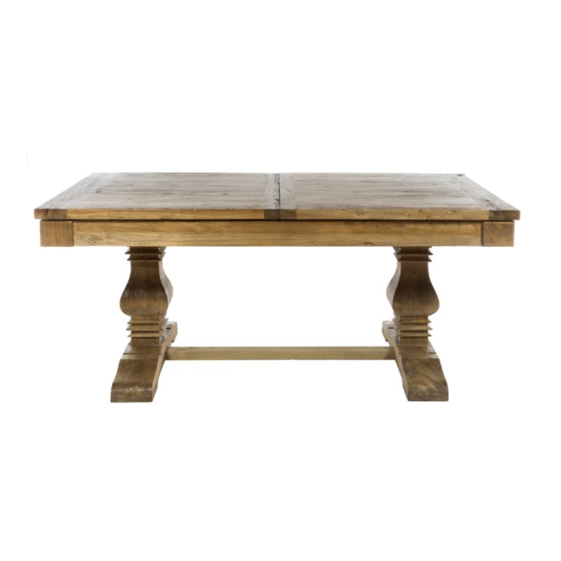 Artekko Τραπέζι τραπεζαρίας ανοιγόμενο από ξύλο μασίφ (180/260x100x78)cm