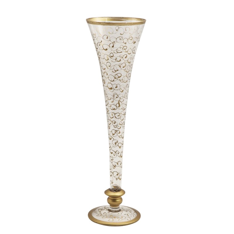 Artekko Fleur Διακοσμητικό Γυάλινο Βάζο 11cm