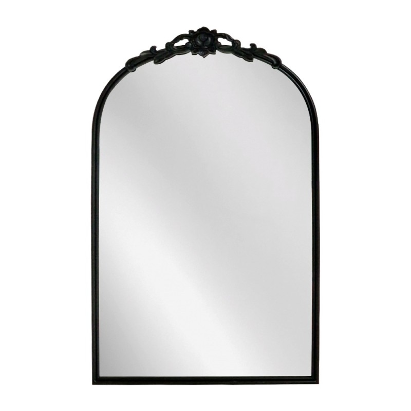 Artekko Dia Μαύρος Μεταλλικός Καθρέπτης Τοίχου (50.5x4x80.5)cm