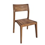 Artekko Munggur Ξύλινη Καρέκλα σε Φυσική Απόχρωση (47x55x83)cm