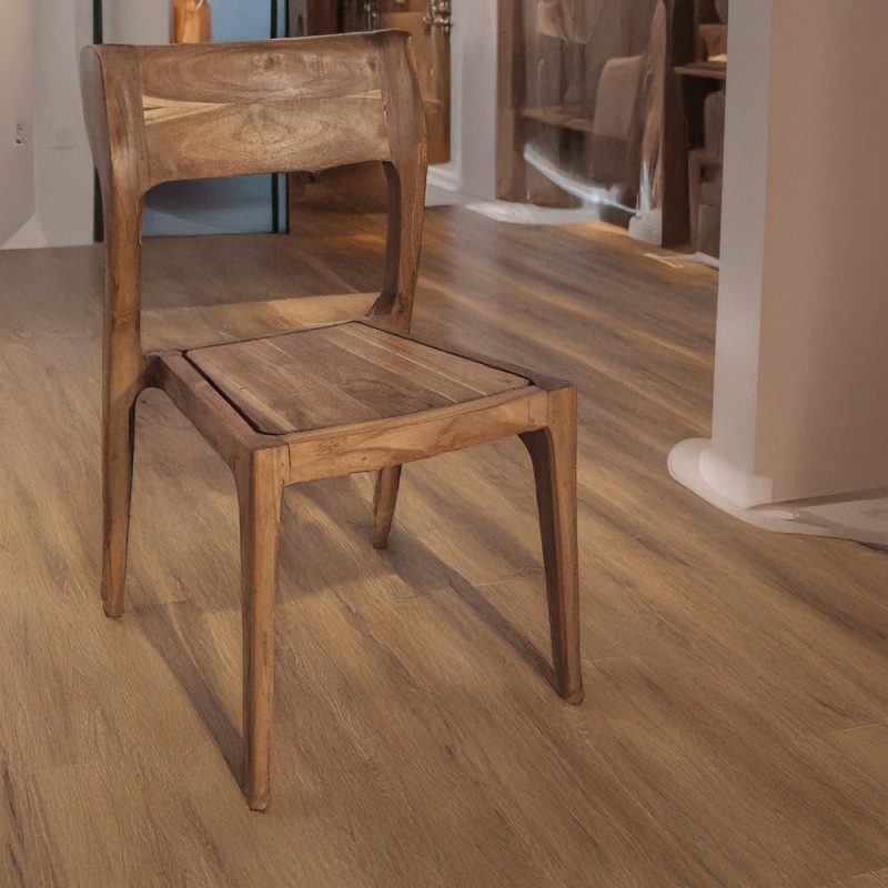 Artekko Munggur Ξύλινη Καρέκλα σε Φυσική Απόχρωση (47x55x83)cm