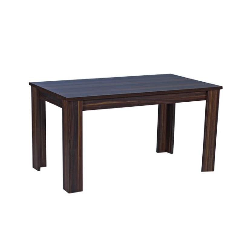 Artekko Apoks Τραπέζι Φαγητού Καφέ (140x80x75)cm