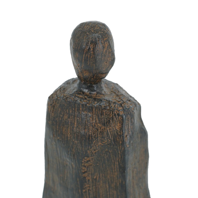 Artekko Body Διακοσμητικός Γλυπτό Ανθρώπου Ρητίνη Καφέ (10x8.2x35)cm