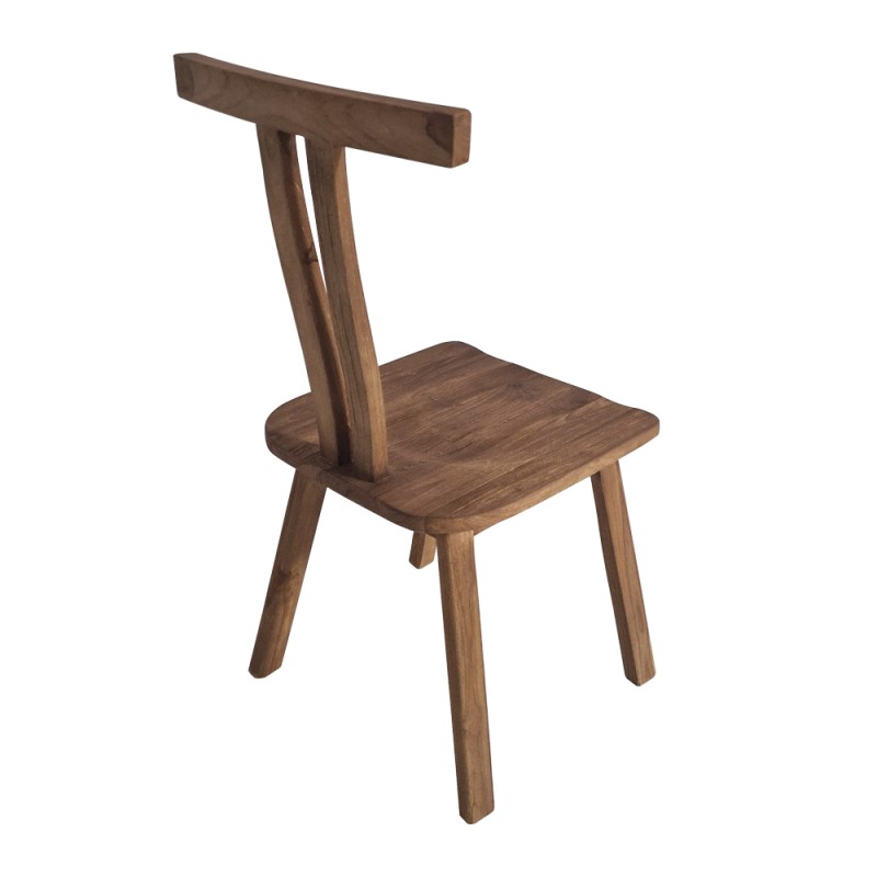 Artekko Munggur Ξύλινη Καρέκλα σε Φυσική Απόχρωση (53x45x93)cm
