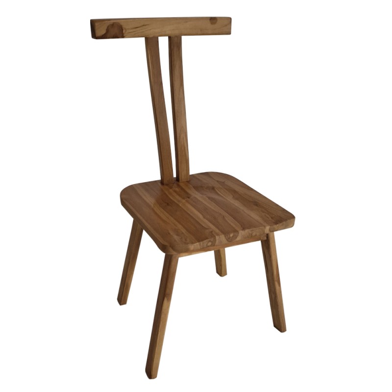 Artekko Munggur Ξύλινη Καρέκλα σε Φυσική Απόχρωση (53x45x93)cm