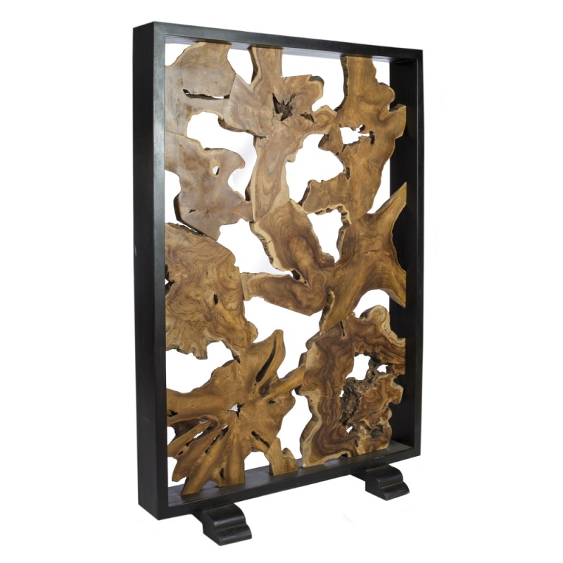 Artekko Solida Ξύλινο Διακοσμητικό Διαχωριστικό Παραβάν (140x50x205)cm