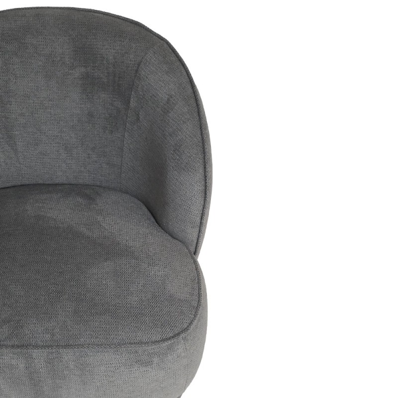 Artekko Cloud Γκρι Υφασμάτινη Πολυθρόνα (78x81x74)cm