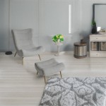 Artekko Cloud Μπεζ Υφασμάτινο Μπουκλέ Υποπόδιο Σκαμπό (68x58x40)cm