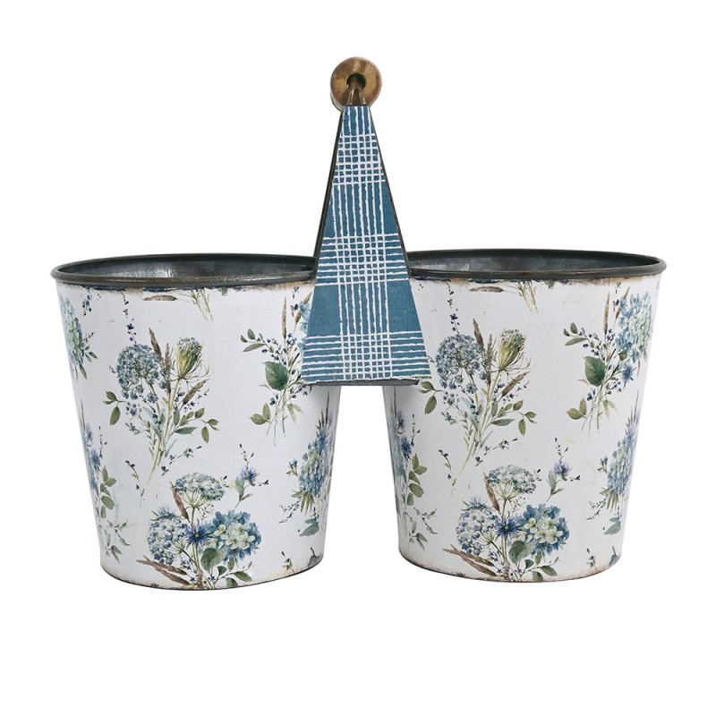 Artekko Bucket Πολύχρωμο Μεταλλικό Κασπώ (24x12x20)cm