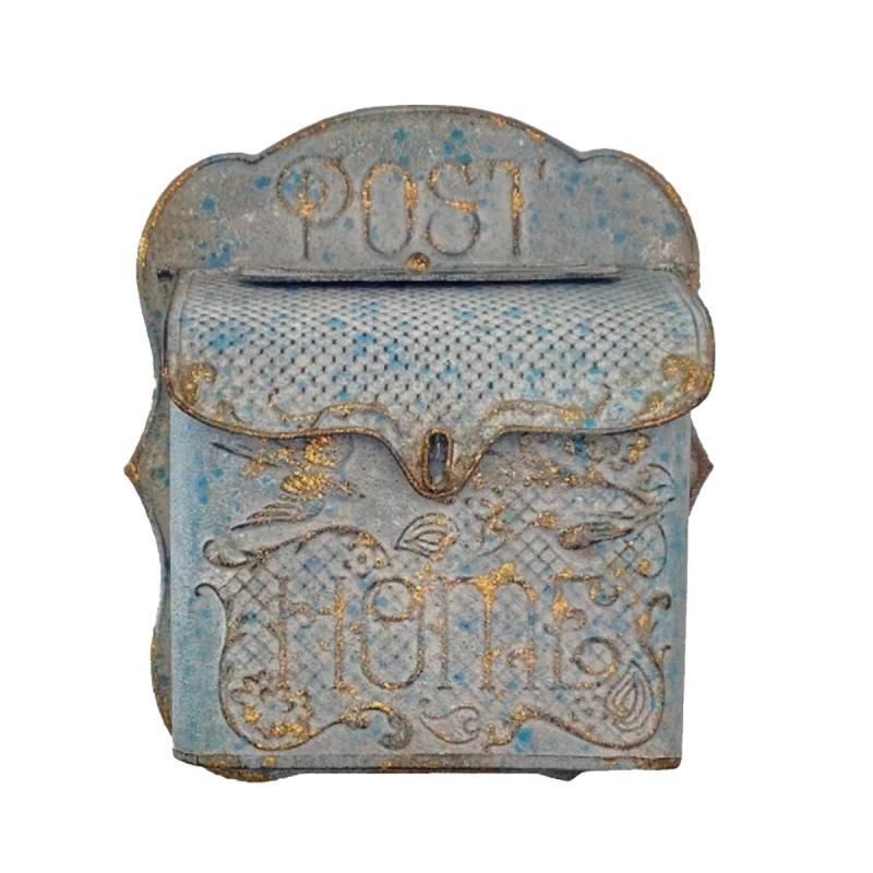 Artekko Mailbox Γκρι Μεταλλικό Γραμματοκιβώτιο με Οξείδωση (28x10x31)cm