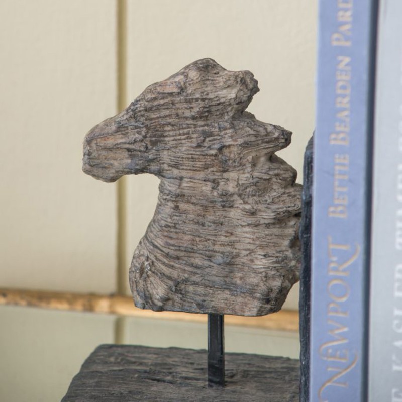 Artekko Βιβλιοστάτες διακοσμητικοί "Horse head" Σετ/2