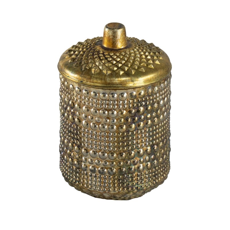 Artekko Soy Κερί Σόγιας σε Γυάλινο Δοχείο Χρυσό (10.2x10.2x17)cm