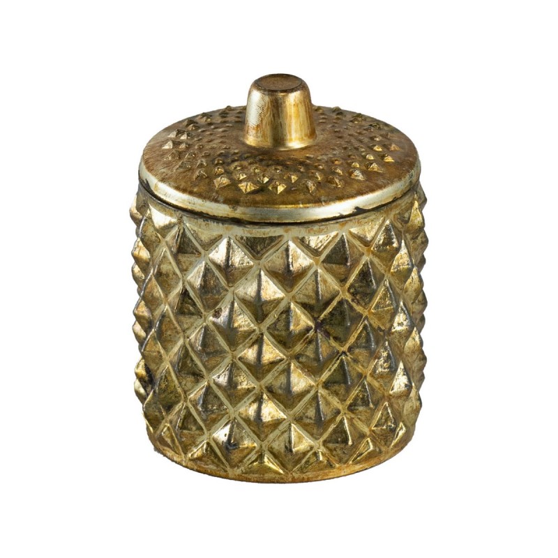 Artekko Soy Κερί Σόγιας σε Γυάλινο Δοχείο Χρυσό (7.6x7.6x10.8)cm