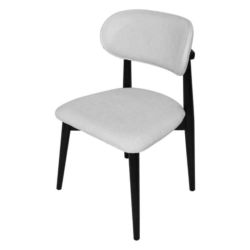 Artekko CHAIR BOMONTİ BLACK LEGS FABRİC COCO 01