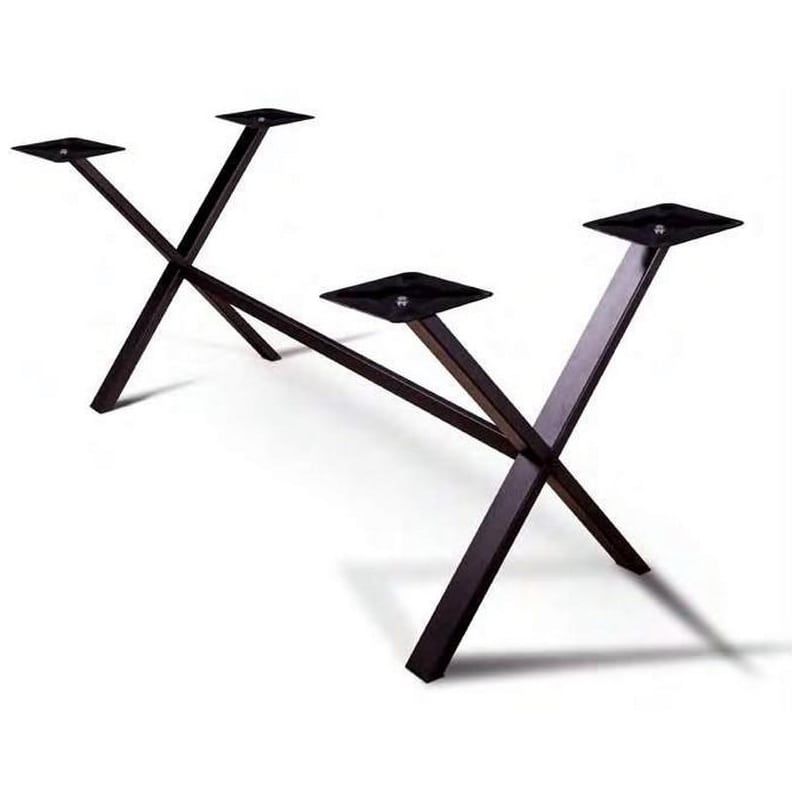 Artekko Achiad Βάση Τραπεζιού Μεταλλική Μαύρη (115x50x74)cm