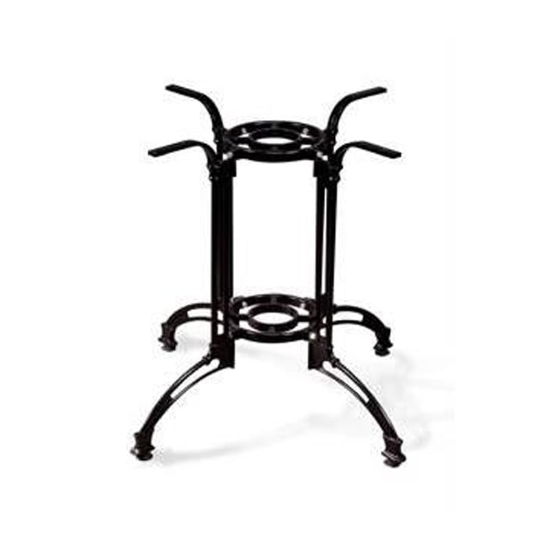 Artekko Ceut Βάση Τραπεζιού Μεταλλική Μαύρη (65x65x70)cm