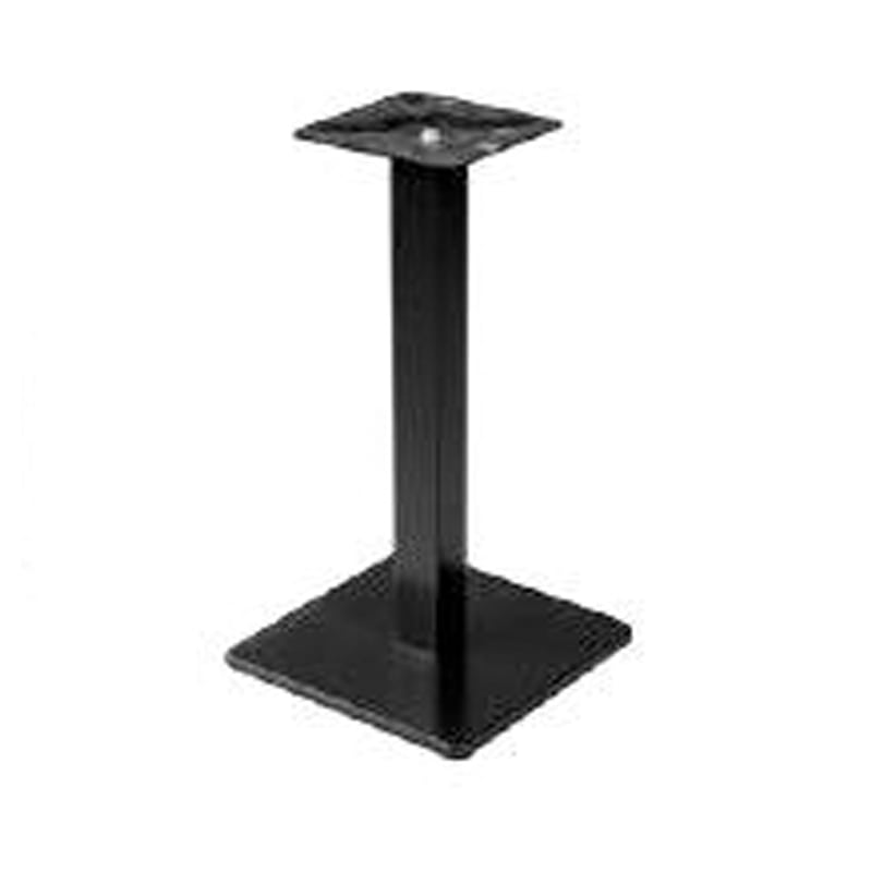 Artekko Akunnuab Βάση Τραπεζιού Μεταλλική Τετράγωνη Μαύρη (40x40x72)cm