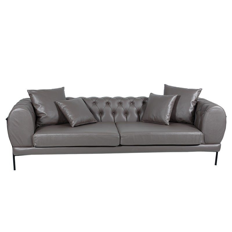 Artekko Craafla Καναπές Τετραθέσιος  με Τεχνόδερμα (275x95x72)cm