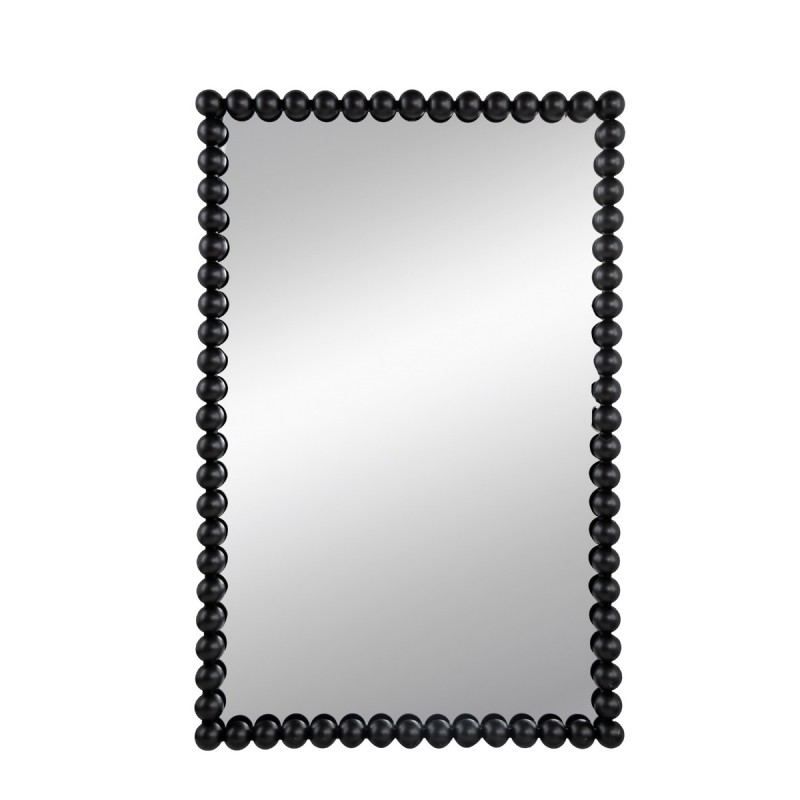 Artekko Mirror Καθρέπτης Τοίχου Μέταλλο Γυαλί Μαύρο (61x5.1x91.5)cm
