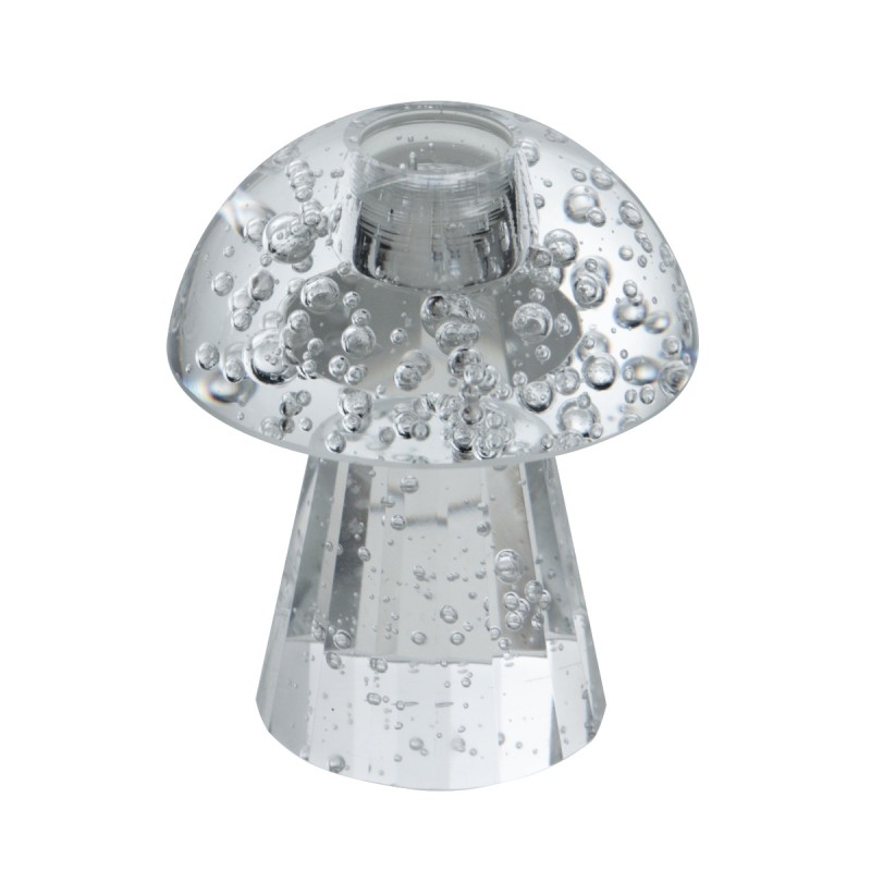 Artekko Taper Κηροπήγιο Γυαλί Διάφανο (10x10x12)cm