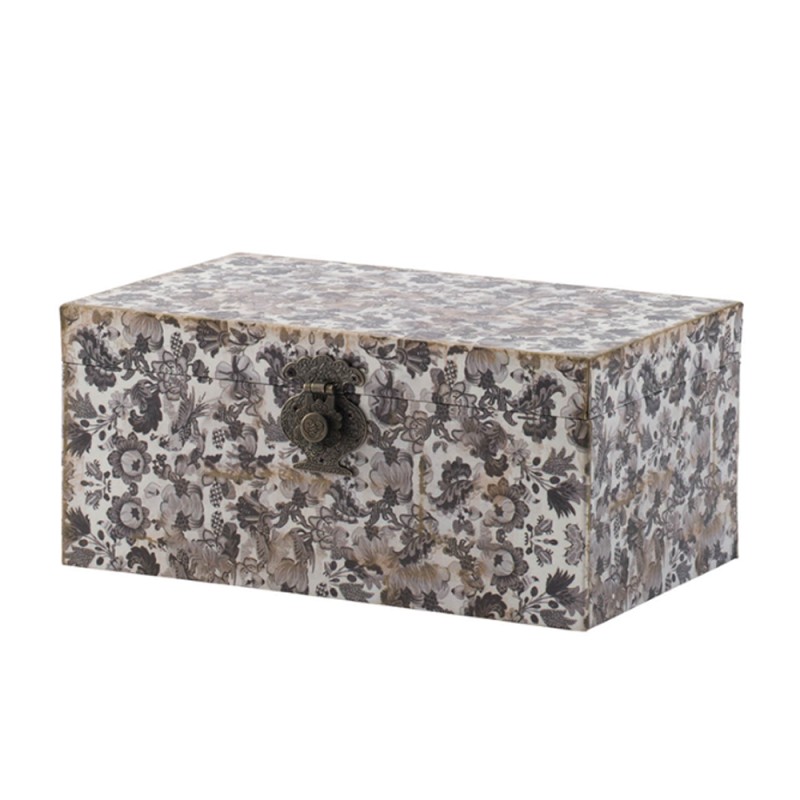 Artekko Box Διακοσμητικό Κουτί Κοσμηματοθήκη MDF Πολύχρωμο (19x31x14)cm Σετ/3