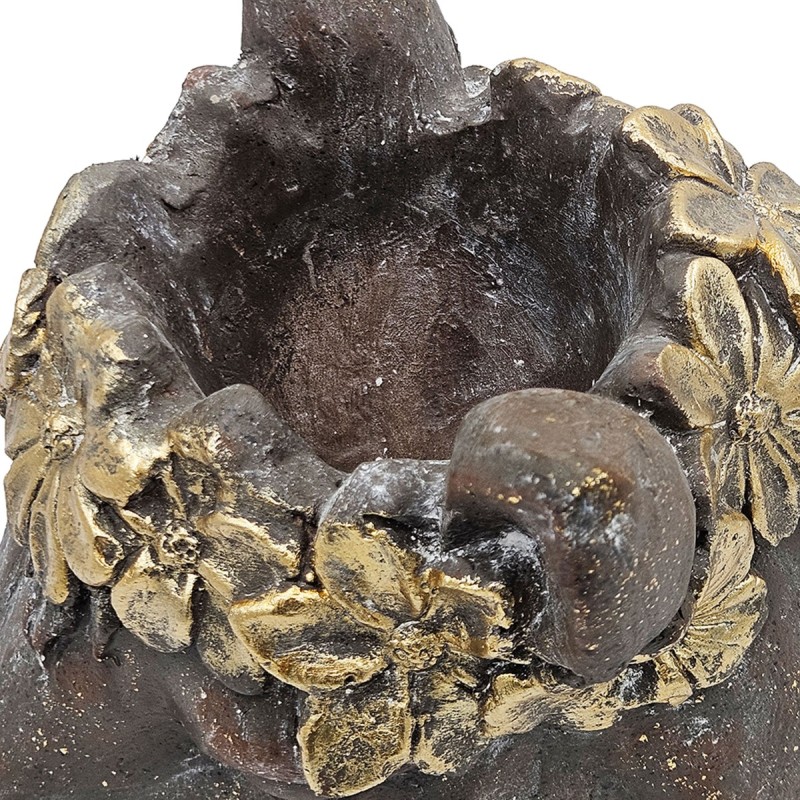 Artekko Animal Καφέ Κασπό με Κεφάλι Αλόγου από Μαγνήσιο (36.5x21.5x34.5)cm