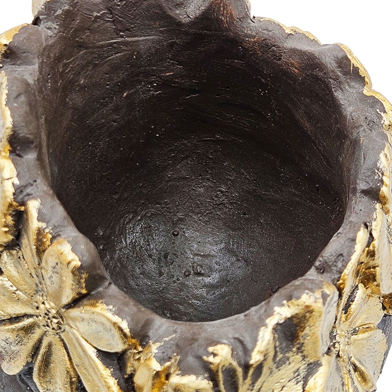 Artekko Animal Καφέ Κασπό με Κεφάλι Σκύλου από Μαγνήσιο (23.5x23.5x33)cm