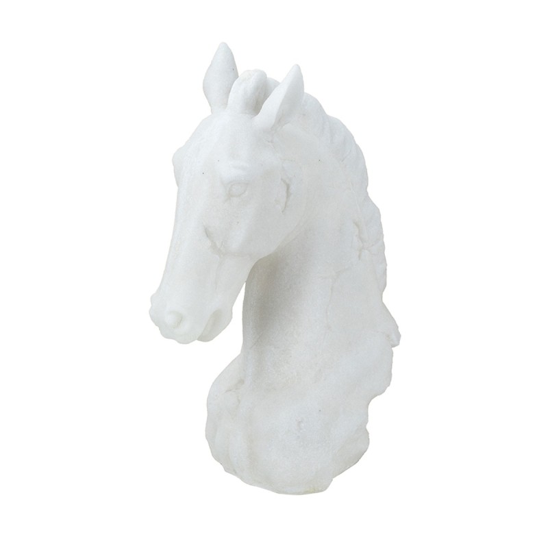Artekko Horse Λευκό Διακοσμητικό άλογο Ρητίνης (27x17.5x39.5)cm