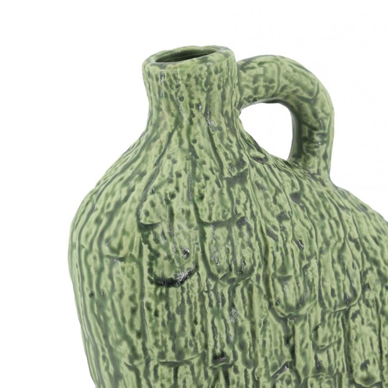 Artekko Bliss Κεραμικό Βάζο σε Πράσινες Αποχρώσεις (20.5x8x21)cm