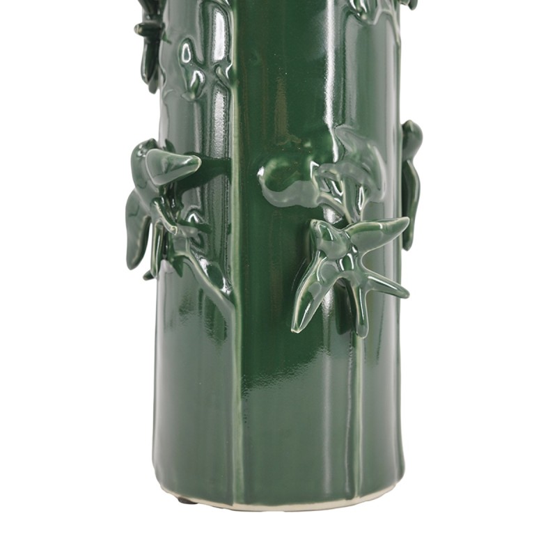 Artekko Glazed Πράσινο Κεραμικό Βάζο (14.5x14.5x37.5)cm