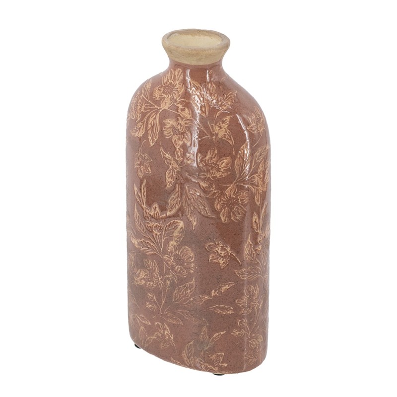 Artekko Aging Κόκκινο Κεραμικό Βάζο (12x7.5x26)cm