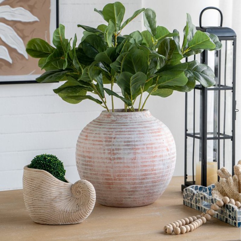 Artekko Candia Βάζο από Τερακότα (30x30x29)cm