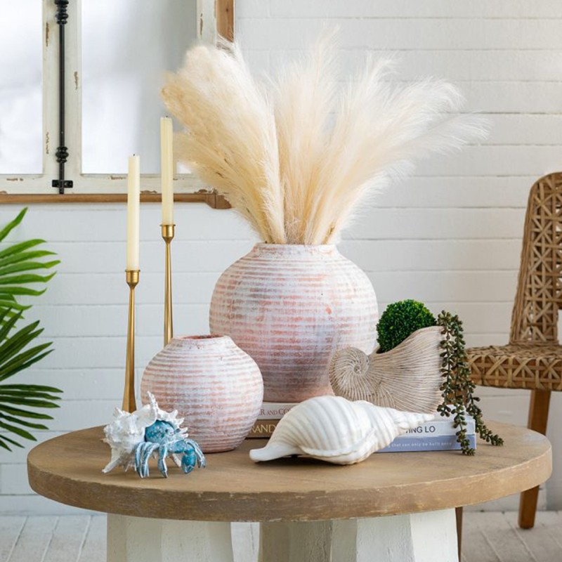 Artekko Candia Βάζο από Τερακότα (30x30x29)cm