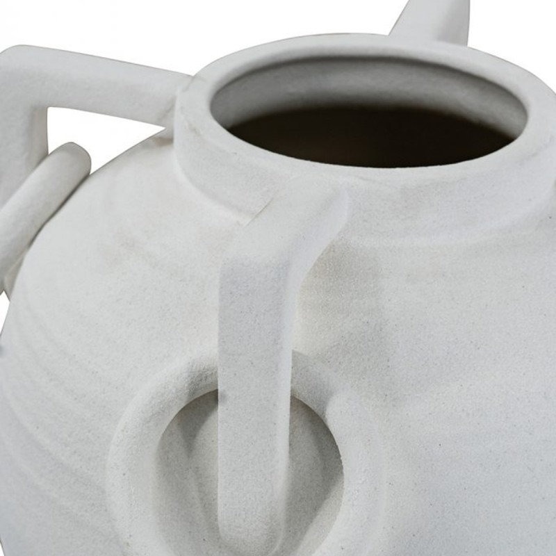 Artekko Candia Λευκό Κεραμικό Βάζο (28x28x39.5)cm