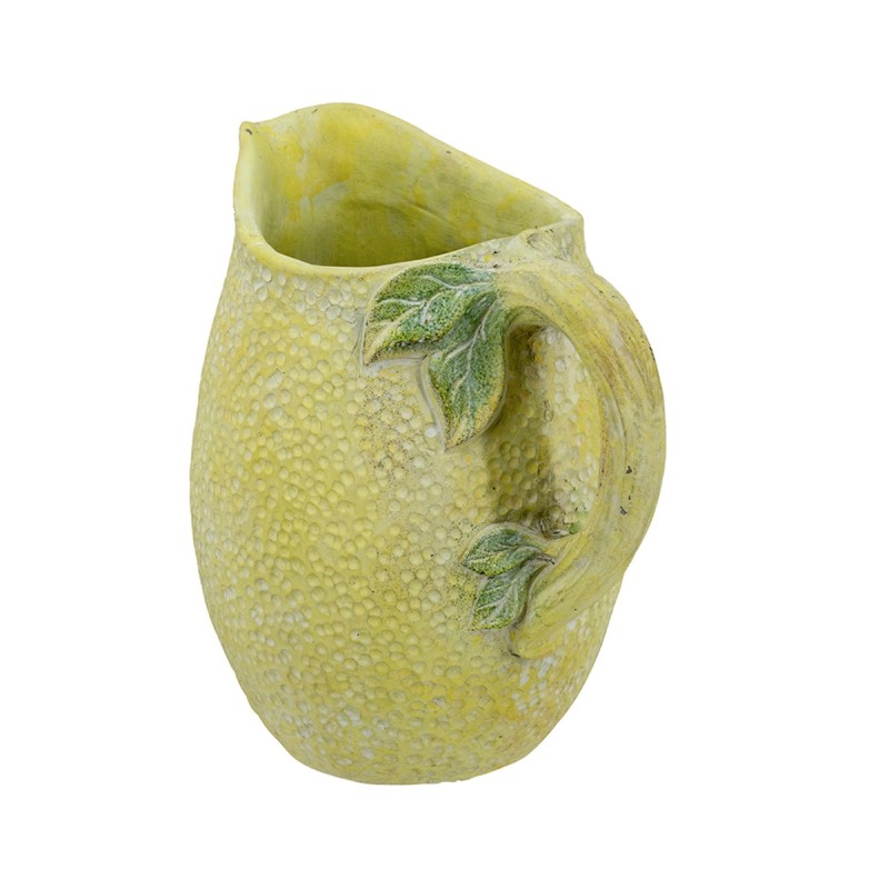 Artekko Lemon Κίτρινο Τσιμεντένιο Βάζο (19.5x14.5x20)cm