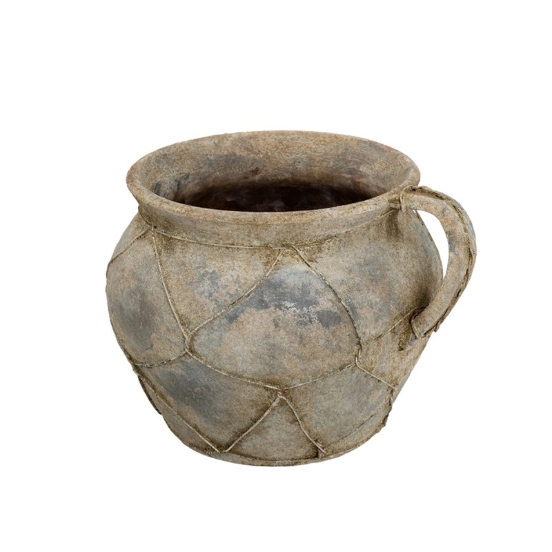 Artekko Antique Κεραμικό Βάζο σε Καφέ Αποχρώσεις (26.5x23x19)cm