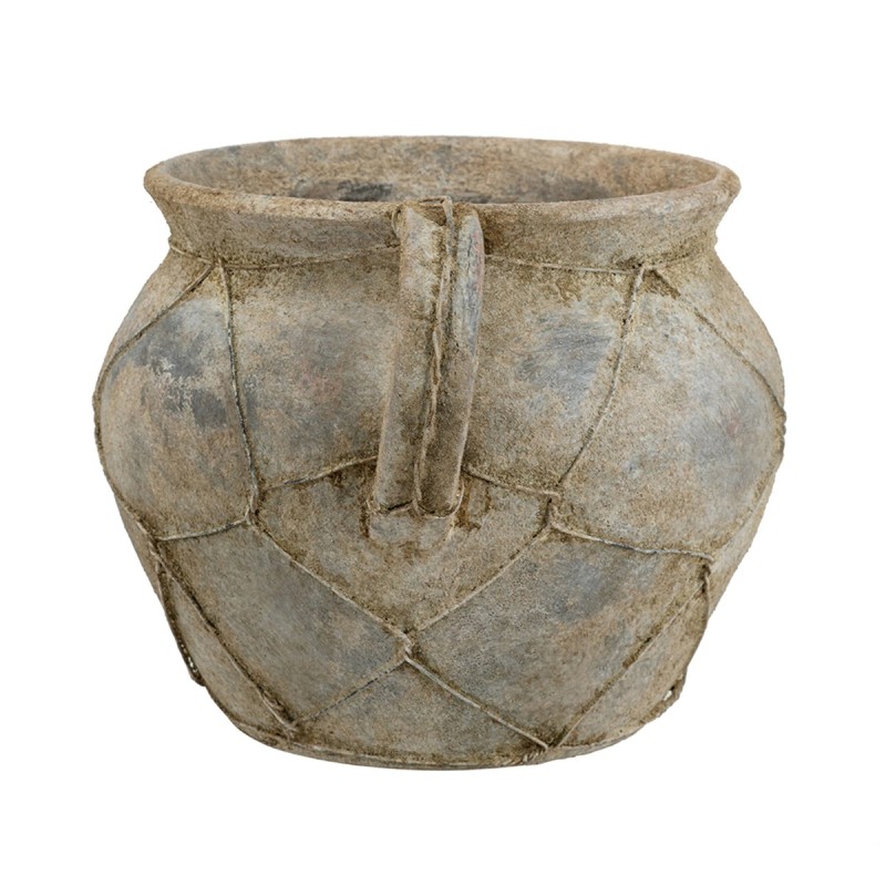 Artekko Antique Κεραμικό Βάζο σε Καφέ Αποχρώσεις (26.5x23x19)cm