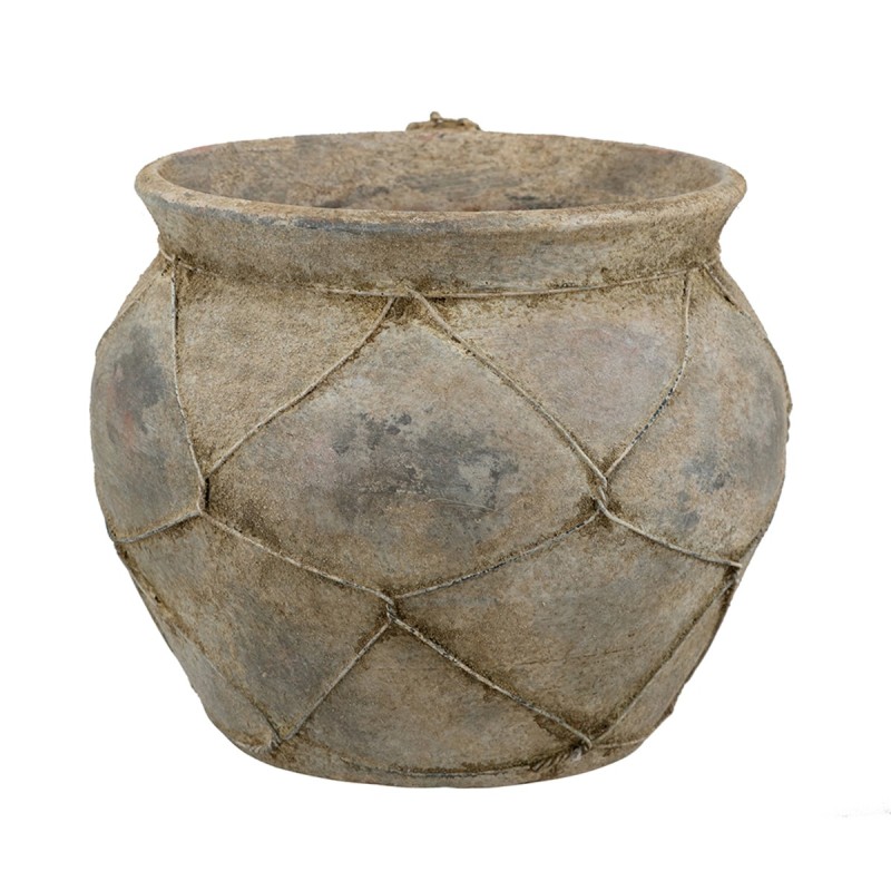 Artekko Antique Κεραμικό Βάζο σε Καφέ Αποχρώσεις (26.5x23x19)cm