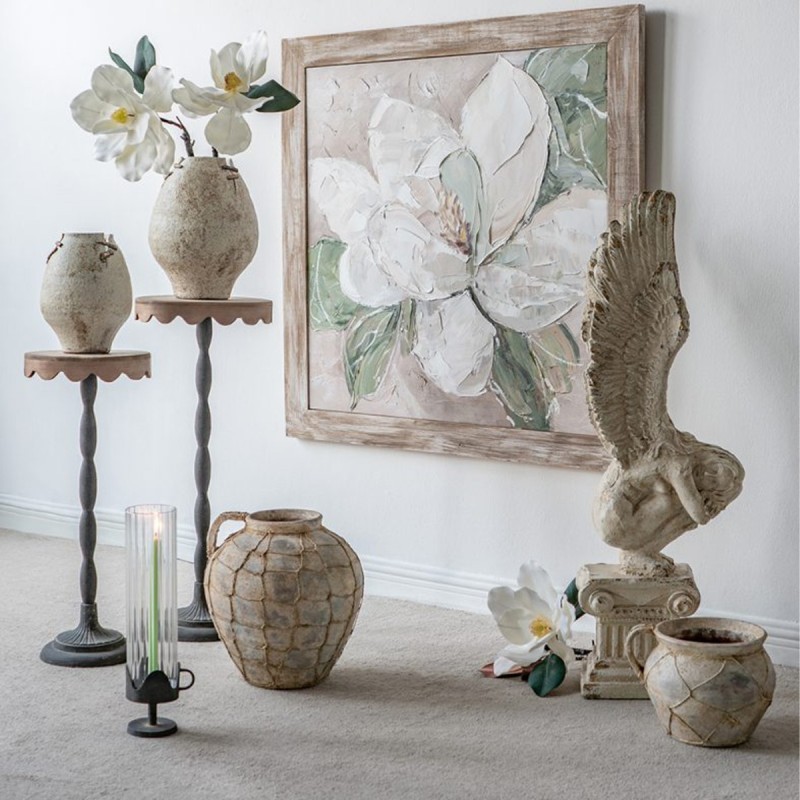 Artekko Antique Κεραμικό Βάζο σε Καφέ Αποχρώσεις (26.5x23x19)cm