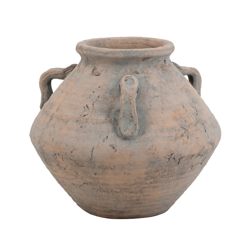 Artekko Antique Βάζο από Τερακότα (25x25x22.5)cm