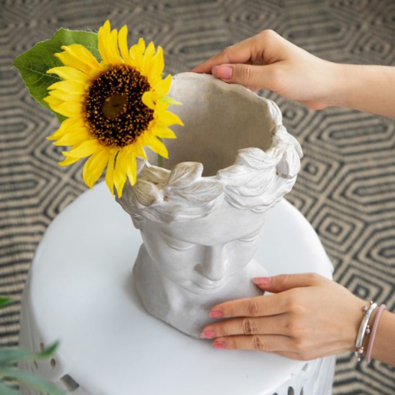 Artekko Cement Κασπώ Τσιμεντένιο Γκρι (18.5x17.5x27)cm