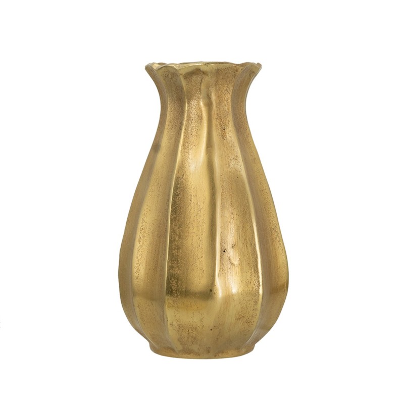 Artekko Noble Χρυσό Μεταλλικό Βάζο (16.5x15.3x26.8)cm
