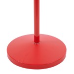 GloboStar® AUDREY 01470 Vintage Φωτιστικό Δαπέδου Μονόφωτο 1 x E27 Κόκκινο Μεταλλικό Καμπάνα D15 x H190cm