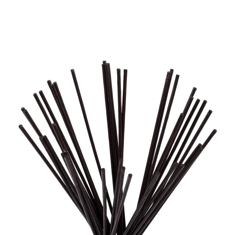 GloboStar® AZORES 01754 Boho Μοντέρνο Φωτιστικό Δαπέδου Μονόφωτο 1 x E27 Καφέ Μπαμπού Πλέγμα D30 x H90cm