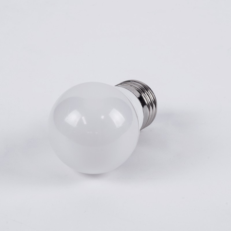 GloboStar® 60018 Λάμπα LED E27 G45 Γλομπάκι 4W 400lm 260° AC 220-240V IP20 Φ4.5 x Υ7.8cm Ψυχρό Λευκό 6000K - 3 Years Warranty